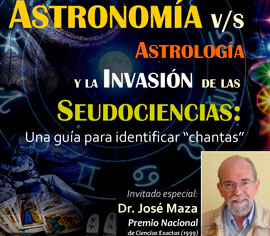 Astrónomo José Maza en la Universidad de Concepción.