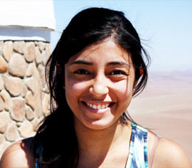 Valeska Zambra, estudiante Universidad de Chile y creadora de Jana, software educativo de astronomÃ­a