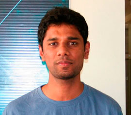 Srinivasan Raghunathan, estudiante de Doctorado en AstronomÃ­a y miembro del Anillo de CosmologÃ­a de la Universidad de Chile