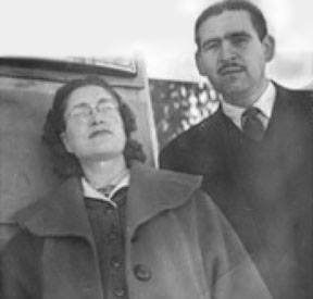Adelina Gutiérrez y su esposo Hugo Moreno, ambos astrónomos del Observatorio Astronómico Nacional y del Departamento de Astronomía de la Universidad de Chile