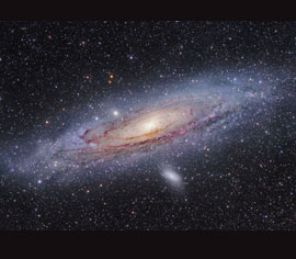 Imagen de la Galaxia de Andrómeda, la más cercana a la Vía Láctea