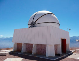 Domo del Observatorio AstronÃ³mico en Cerro Tololo