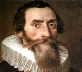 Johannes Kepler, científico que elaboró las tres leyes del movimiento planetario