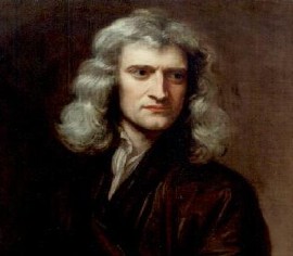 Isaac Newton, describió la ley de la gravitación universal y estableció las bases de la mecánica clásica mediante las leyes que llevan su nombre