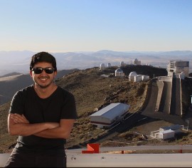 Matías Díaz, astrónomo de la Universidad de Chile y charlista del curso