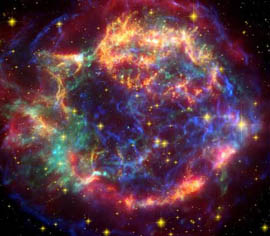 Supernova, uno de los finales de las estrellas