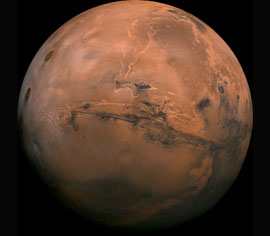 Planeta Marte. Créditos: ESO/M. Kornmesser 