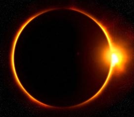 Así se ve un Eclipse Solar